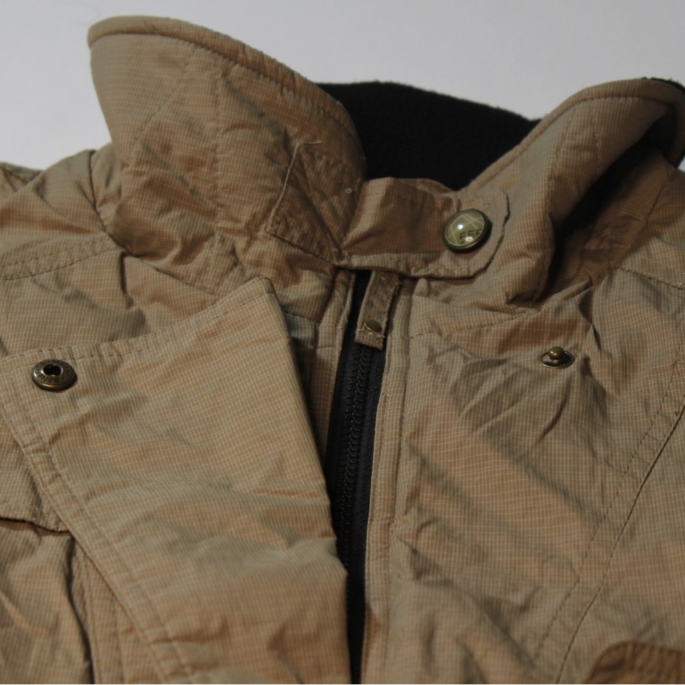 Five Fifty Five Beige Puffer Coat